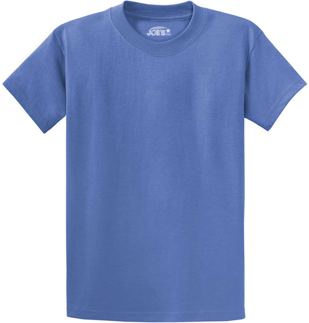 Joe's USA Mens Heavyweight Wholesale 6.1-ounce, 100% Cotton T-Shirt - Ultramarine Blue - JUSA T-Shirts Joe's USA Ultramarine Blue S