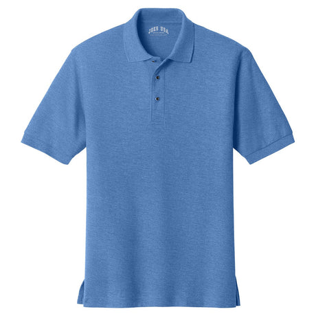 Mens Classic Silk Touch Polo Shirts in 36 Colors and Sizes: XS-6XL-UltramarineBlue Polos/Knits Joe's USA Ultramarine Blue X-Small