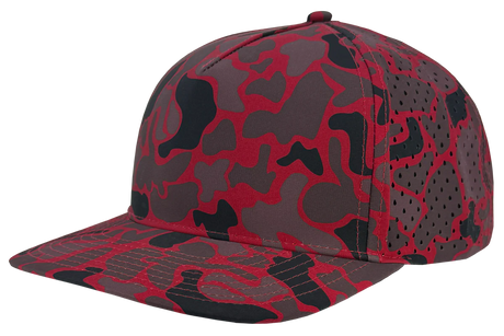 Zapped Headwear BLACKHAWK 5-Panel Snapback Hat | Wholesale Performance Caps