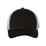 Valucap Bio - Washed Trucker Cap - Valucap AH80 Black/ White Adjustable Hats