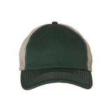 Valucap Contrast - Stitch Mesh - Back Cap - Valucap 3100 Brown/ Stone Adjustable Hats