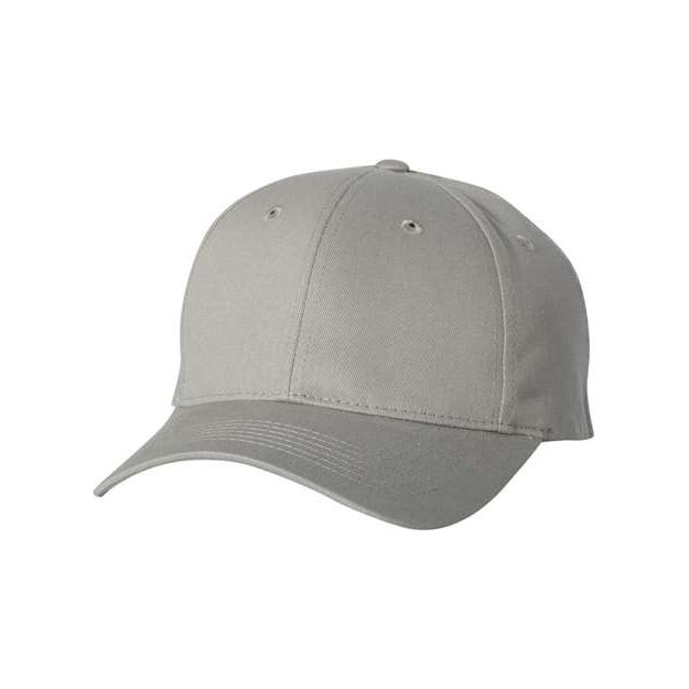 Valucap Cotton Twill Cap - Valucap 2260 Grey Adjustable Hats