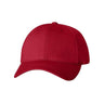 Valucap Cotton Twill Cap - Valucap 2260 Red Adjustable Hats