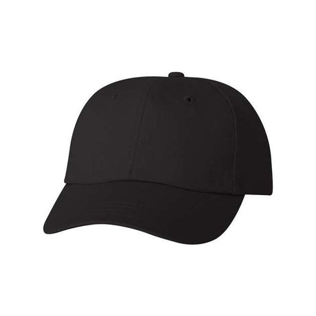 Valucap Econ Cap - Valucap 6440 Black Adjustable Hats
