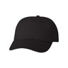 Valucap Econ Cap - Valucap 6440 Black Adjustable Hats