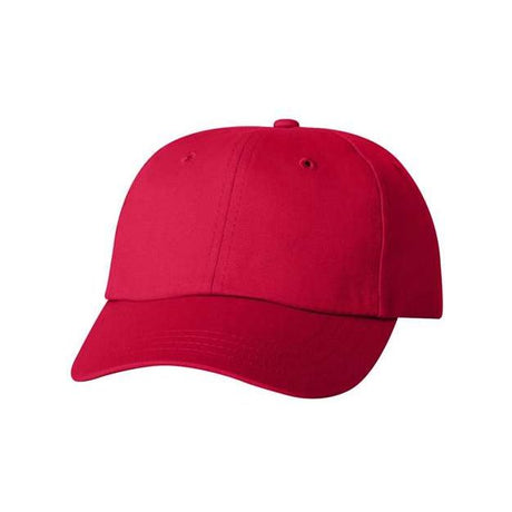 Valucap Econ Cap - Valucap 6440 Red Adjustable Hats