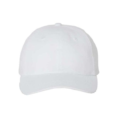 Valucap Econ Cap - Valucap 6440 White Adjustable Hats