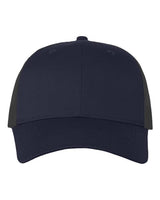 Valucap Mesh - Back Twill Trucker Cap - Valucap VC400 Navy/ Charcoal Adjustable Hats