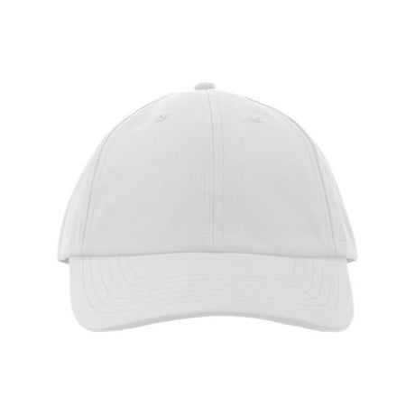 Valucap Performance Microfiber Cap - Valucap SM140 White Adjustable Hats