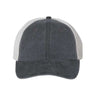 Valucap Pigment - Dyed Trucker Cap - Valucap SP510 Black/ Stone Adjustable Hats