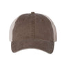 Valucap Pigment - Dyed Trucker Cap - Valucap SP510 Brown/ Stone Adjustable Hats