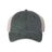 Valucap Pigment - Dyed Trucker Cap - Valucap SP510 Forest/ Stone Adjustable Hats