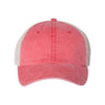 Valucap Pigment - Dyed Trucker Cap - Valucap SP510 Red/ Stone Adjustable Hats
