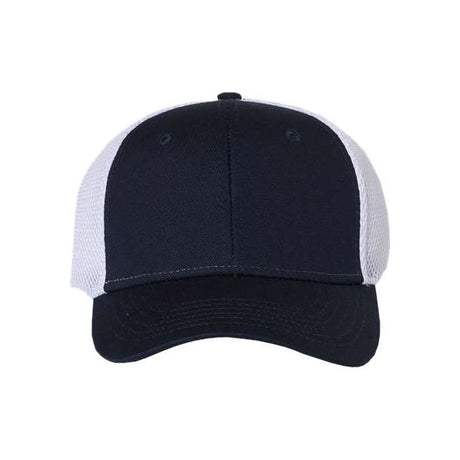 Valucap Spacer Mesh - Back Cap - Valucap 3200 Navy/ White Adjustable Hats