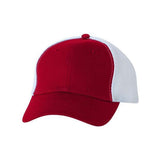 Valucap Spacer Mesh - Back Cap - Valucap 3200 Navy/ White Adjustable Hats