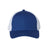 Valucap Spacer Mesh - Back Cap - Valucap 3200 Royal/ White Adjustable Hats