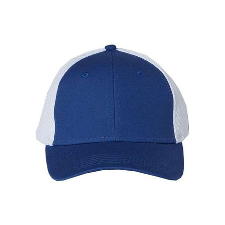 Valucap Spacer Mesh - Back Cap - Valucap 3200 Royal/ White Adjustable Hats