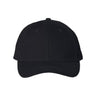 Valucap Structured Cap - Valucap AH30 Black Adjustable Hats