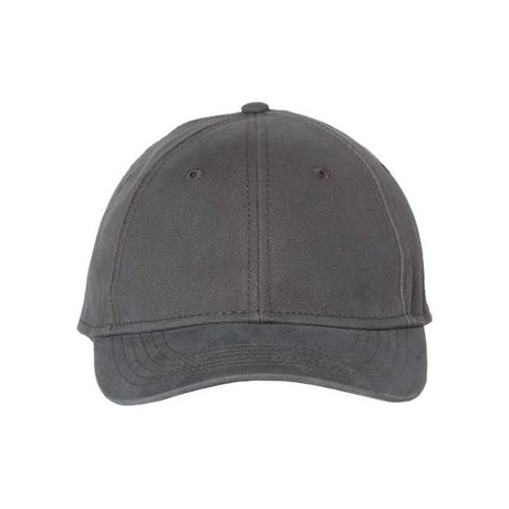 Valucap Structured Cap - Valucap AH30 Charcoal Adjustable Hats