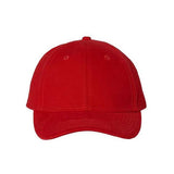 Valucap Structured Cap - Valucap AH30 Red Adjustable Hats