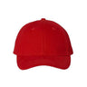 Valucap Structured Cap - Valucap AH30 Red Adjustable Hats