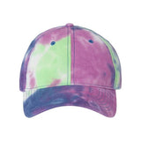 Valucap Tie - Dyed Dad Hat - Valucap SP400 Grey Adjustable Hats