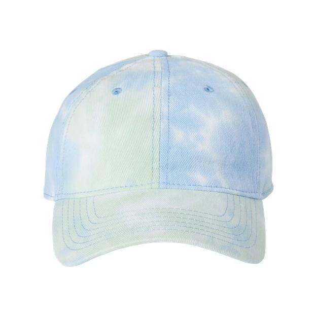 Valucap Tie - Dyed Dad Hat - Valucap SP400 Grey Adjustable Hats