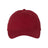 Valucap Unstructured Cap - Valucap AH35 Cardinal Adjustable Hats