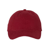 Valucap Unstructured Cap - Valucap AH35 Cardinal Adjustable Hats