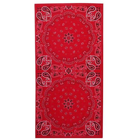 Valucap ValuMask Gaiter - Valucap VC20 Red Paisley One Size Hats
