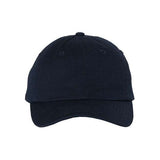 Valucap Youth Small Fit Bio - Washed Dad Hat - Valucap VC300Y Navy Adjustable Hats