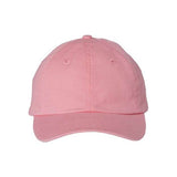 Valucap Youth Small Fit Bio - Washed Dad Hat - Valucap VC300Y Pink Adjustable Hats