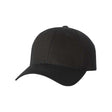 Valucap Youth Small Fit Cotton Twill Cap - Valucap 2260Y Black Adjustable Hats