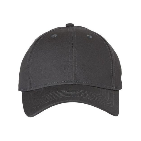 Valucap Youth Small Fit Cotton Twill Cap - Valucap 2260Y Black Adjustable Hats
