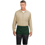 Waist Apron with Pockets Hunter Green Aprons