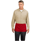 Waist Apron with Pockets Red Aprons