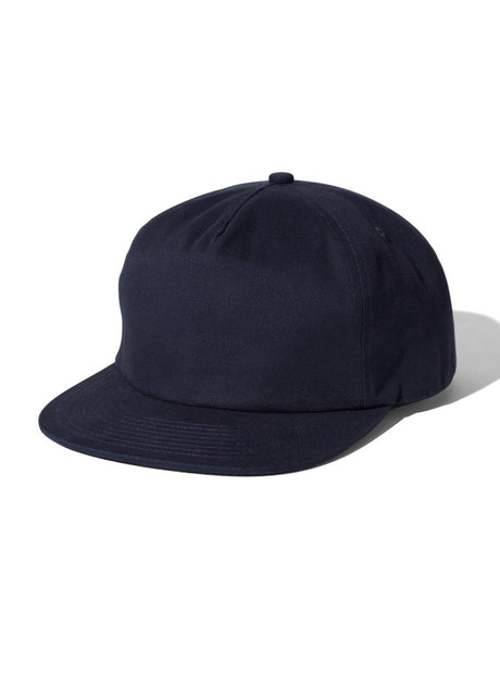 WELD 5 - Panel Brushed Cotton Hat NAVY Hats