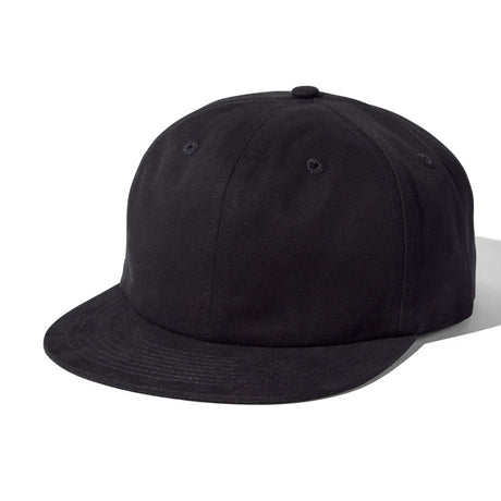 WELD 6 - Panel Brushed Cotton Hat - FTB BLACK Hats
