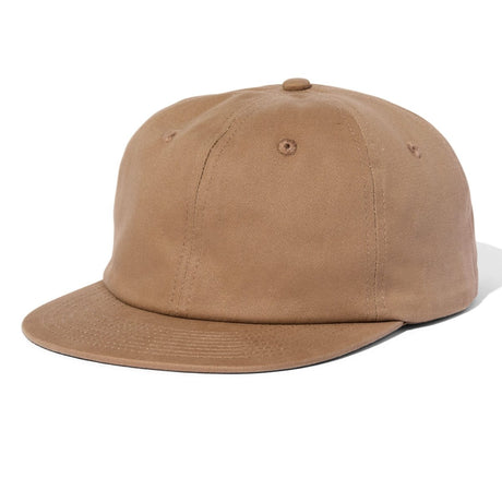 WELD 6 - Panel Brushed Cotton Hat - FTB DUNE BROWN Hats