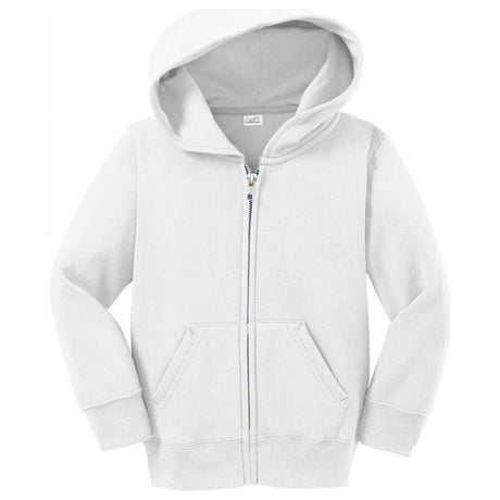 Joe's USA Infant Full-Zip Hooded Sweatshirt Joe's USA White 06M