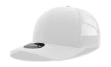 Decky 6 Panel Mid Profile Structured Cotton Blend Trucker | Decky 6021