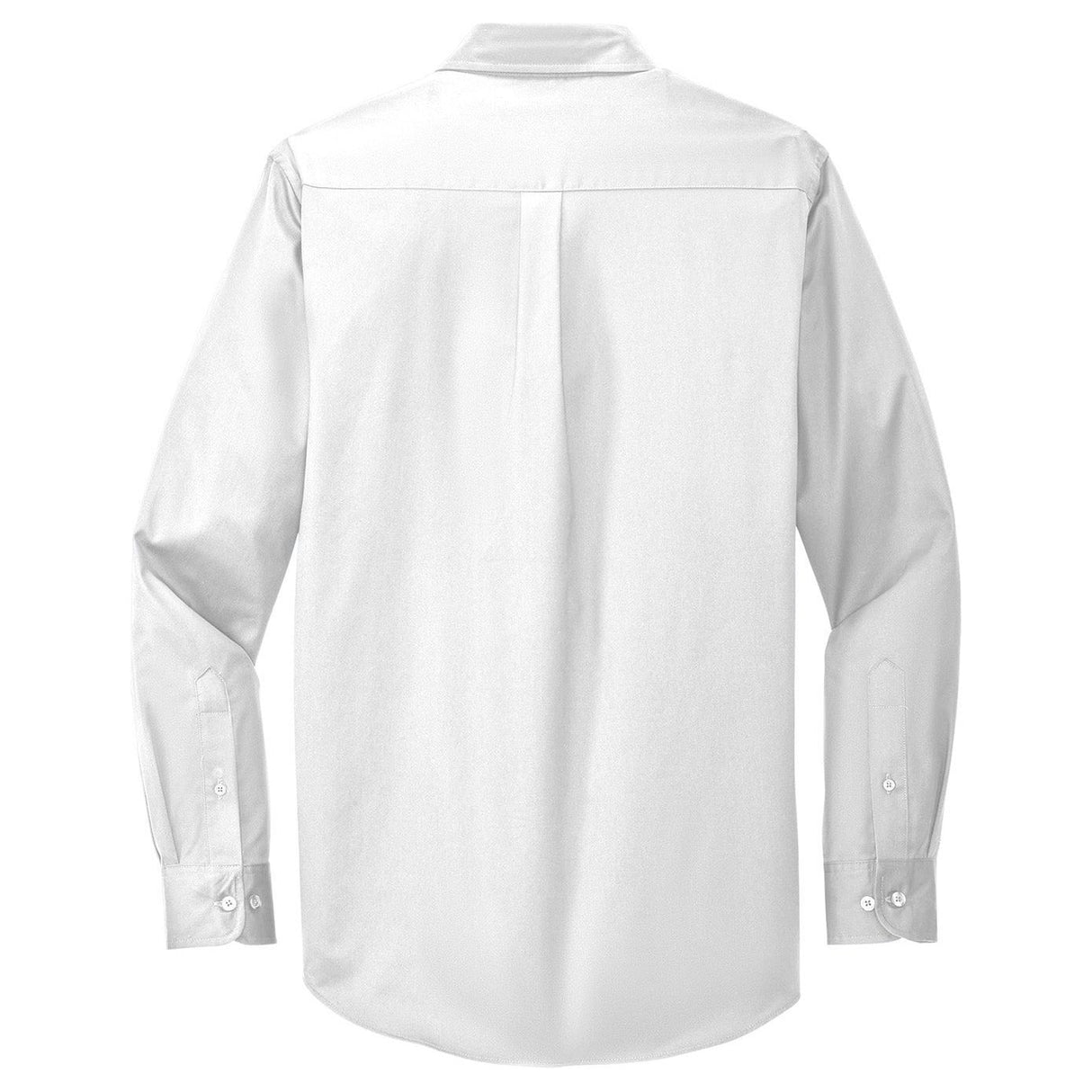 Wholesale Men’s Long-Sleeve Easy-Care Button-Up Shirt | Wrinkle-Resistant Uniform for Restaurants, Offices & Schools