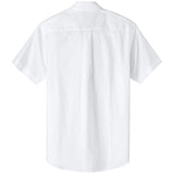 Wholesale Men’s Short-Sleeve Easy-Care Button-Up Shirt | Professional Uniform Shirt for Offices, Restaurants & Schools