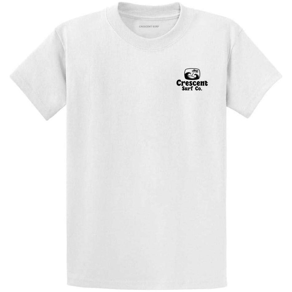 Crescent Surf Co Crescent Surf Heavyweight Short Sleeve T-Shirt Koloa Surf Company Short Sleeve T-Shirts