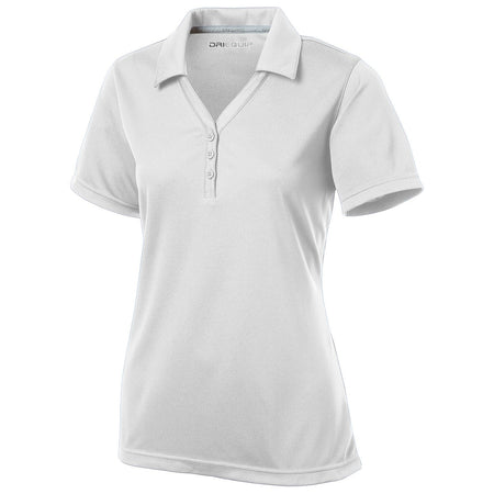 Ladies PosiCharge Micro-Mesh Polo Women's DRI-EQUIP X-Small White