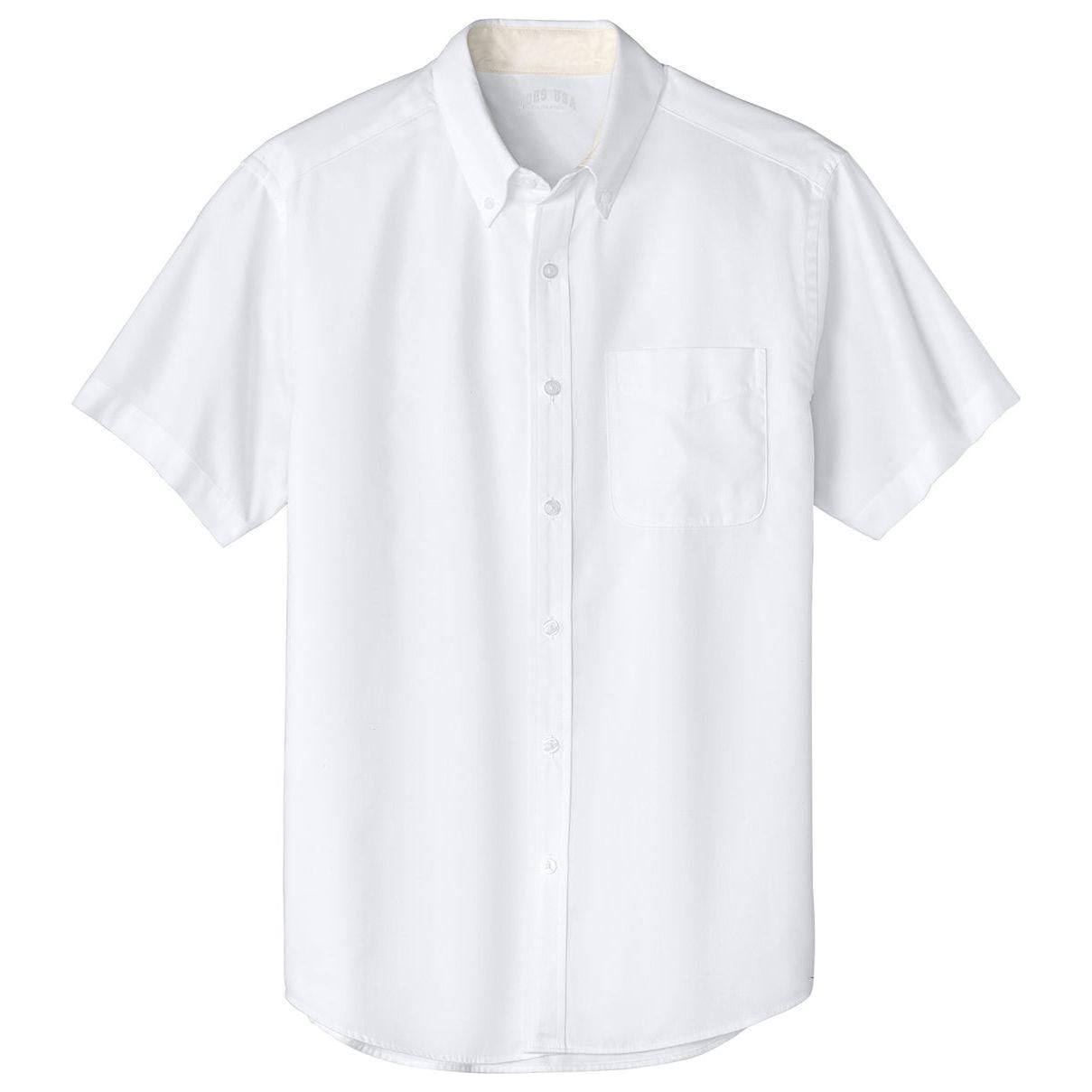 Joe's Men's Short Sleeve Button-Up Shirt - White / Light Stone Woven Shirts Joe's USA White / Light Stone Small