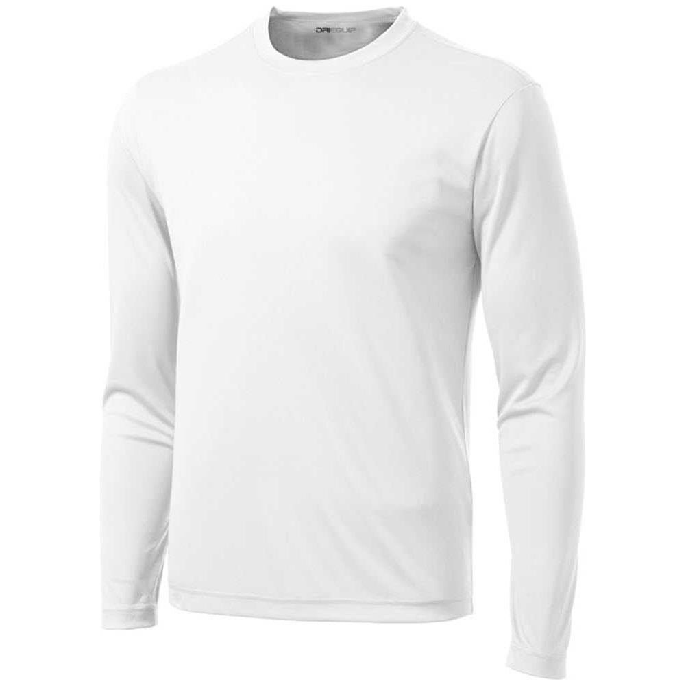 DRIEQUIP Men's Moisture Wicking Long Sleeve Tee Shirts TALL Sizes DRI-EQUIP Mens Apparel