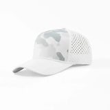 Joe's USA 5-Panel Rope Golf Hat | Water-Repellent Perforated Snapback Cap