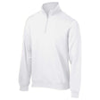 Joe's USA Men's 1/4-Zip Sweatshirt-White DRI-EQUIP White XS