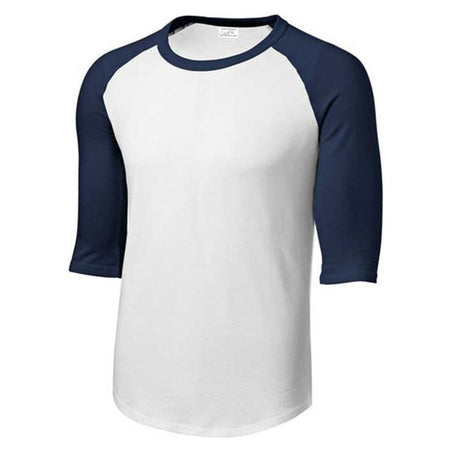 Youth Colorblock Raglan Jersey DRI-EQUIP Youth Long Sleeve Shirts